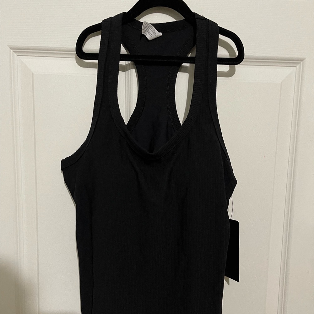 90 DEGREE BY REFLEX Ribbed razorback tank top